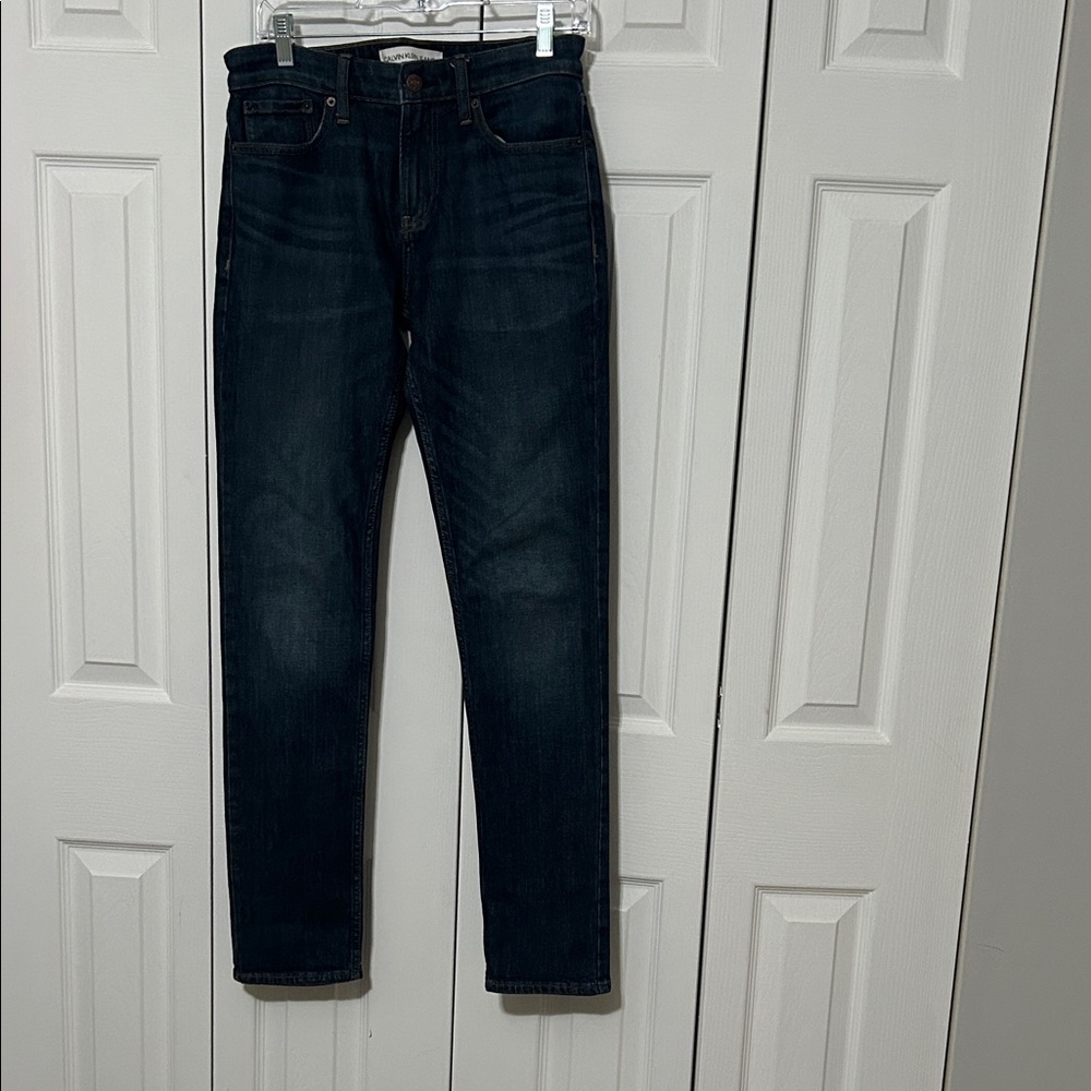 Calvin Klein Jeans Men’s Dark Blue Skinny Jeans